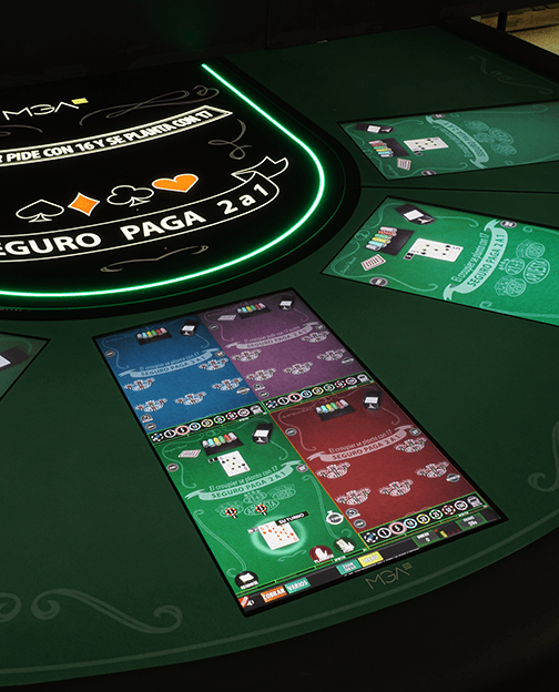 Configurable hasta 4 mesas simultáneas